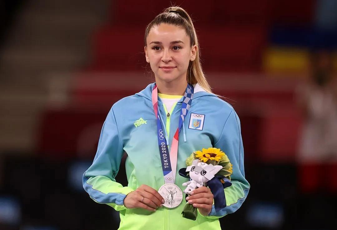 Ukrainian karate athlete Anzhelika Terliuga has welcomed her first child.