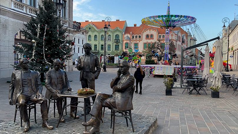 Центр румынского города Орадя.