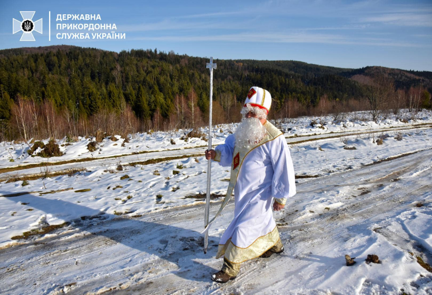 Святой Николай, граница, Шегини, ГПСУ, Львовская область, Польша