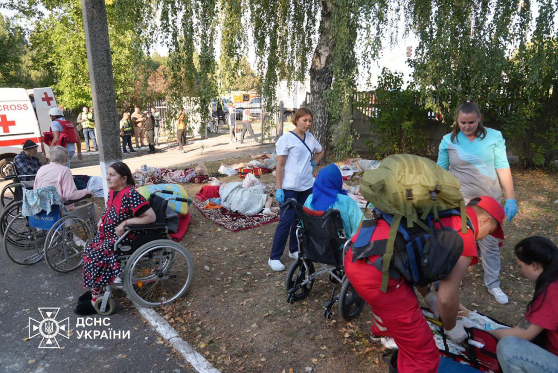 Обстрел Сум, обстрел Сумы, взрывы Сумы, взрывы в Сумах, обстрел пансионата