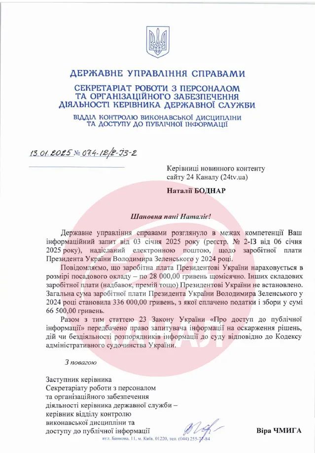 Заробляє менше за Єрмака: яку зарплатню у 2024 році отримував Зеленський 1